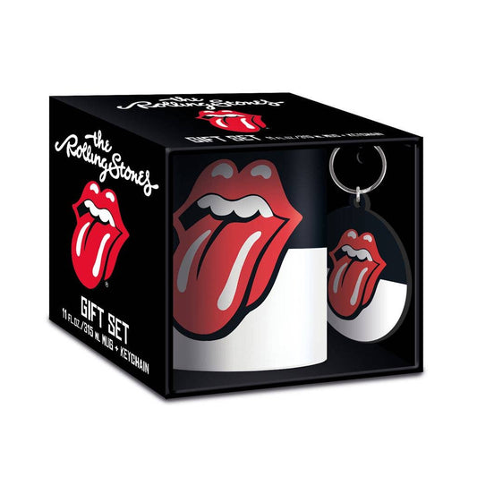 Rolling Stones Mug & Keychain Set