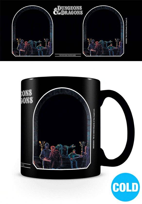 Dungeons & Dragons (Thieves In The Temple) Heat Changing Mug