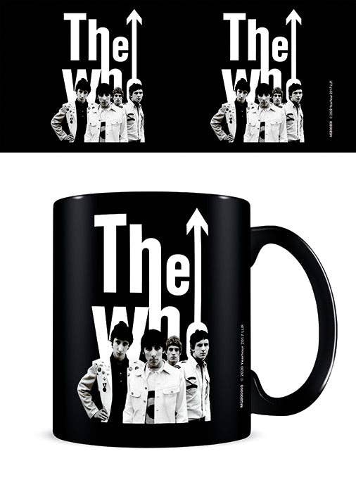 The Who Black Mug