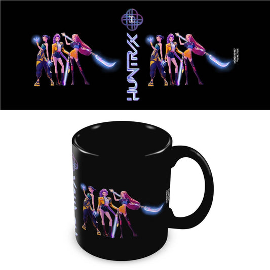 K-POP Demon Hunters (Huntrix) 11oz/315ml Black Coffee Mug