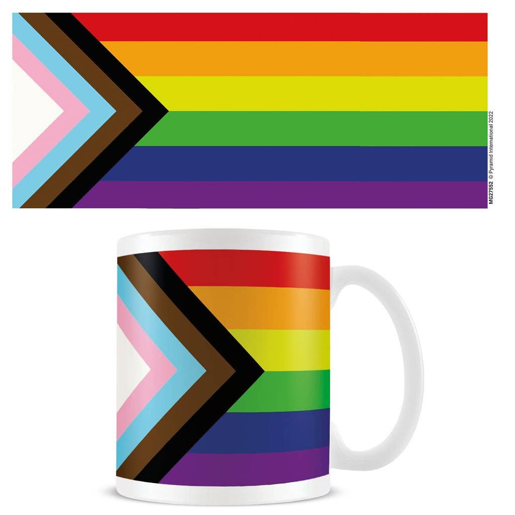 Pride (Progress) Flag Wrap 11oz/315ml mug