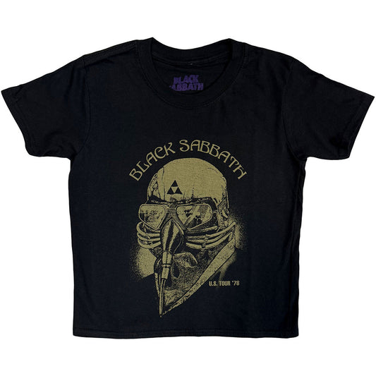 KIDS Black Sabbath "avenger" T shirt black