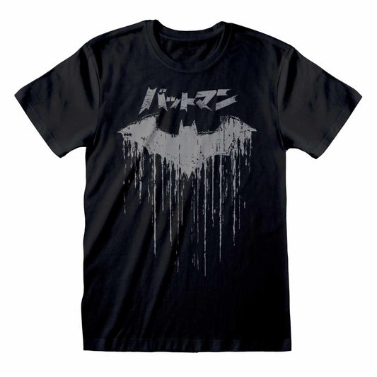 Batman "DRIPPING BAT LOGO" Adult T Shirt