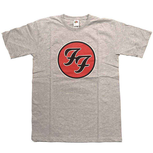 KIDS Foo Fighters " Red Logo " T shirt grey Unisex