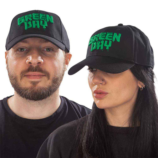 Green Day "Dripping Logo" Baseball Cap Adults