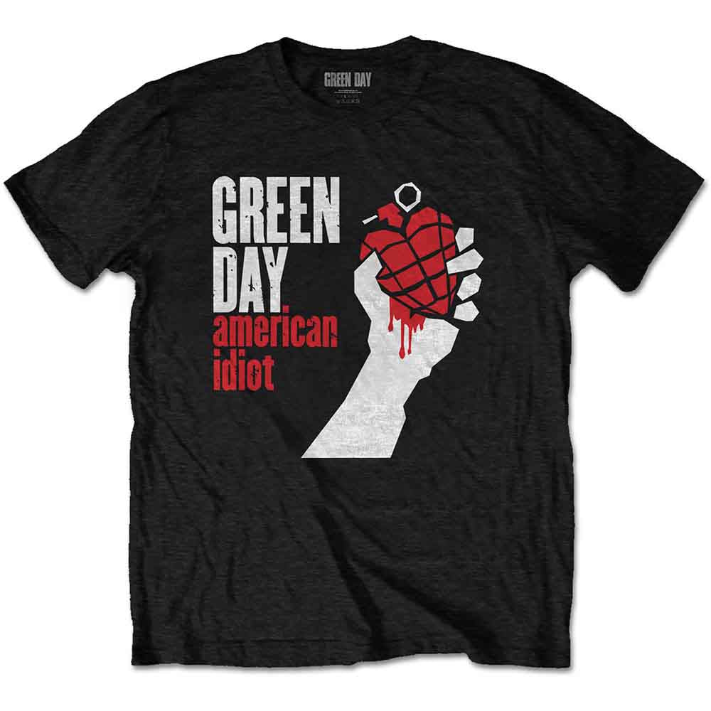 Green Day "American Idiot" T shirt black