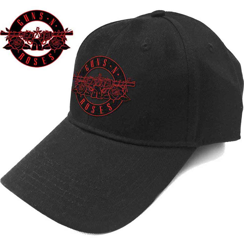 Guns and roses "Red Logo" Baseball Cap Adults