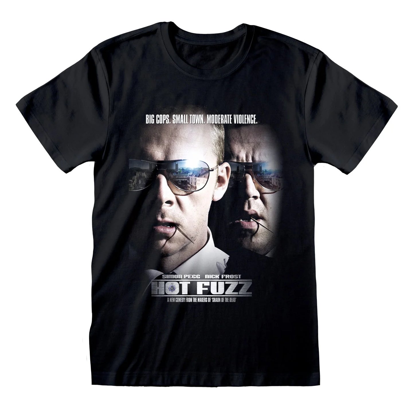 Hot Fuzz "Police Officers" Adult T-SHIRT