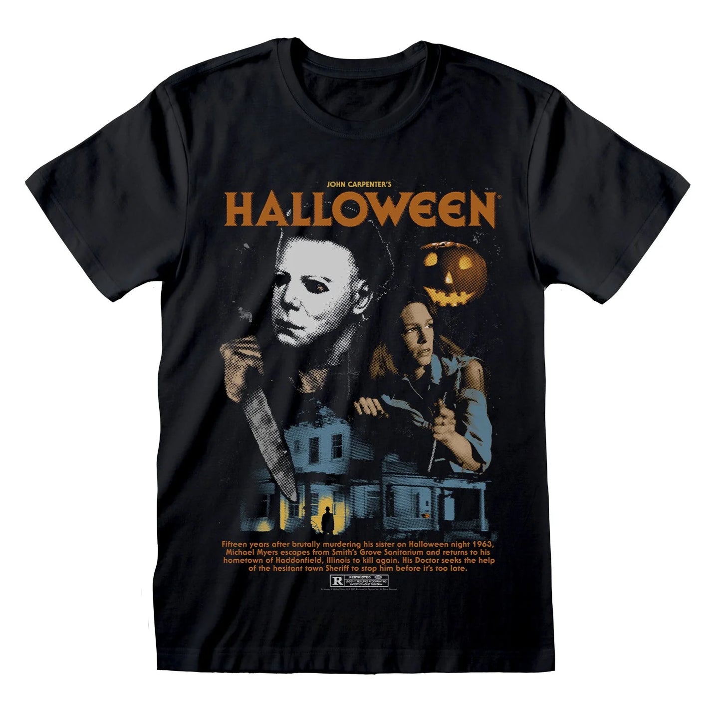Halloween Movie "Synopsis" Adult T-SHIRT
