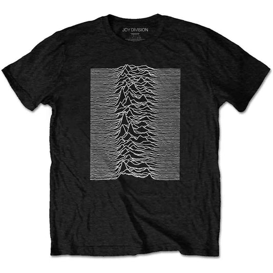 Joy Division UNKNOWN PLEASURES T-Shirt Black
