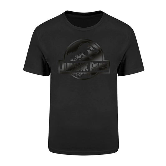 Jurassic Park "BLACK LOGO" Adult T Shirt