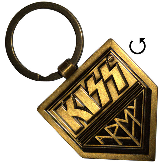 Kiss "Army" official collectable key ring