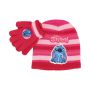 Stitch Pink Beanie And Gloves Set