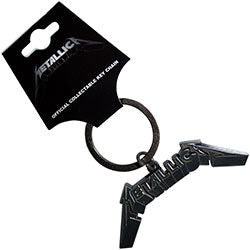 Metallica "3D Logo" official collectable key ring