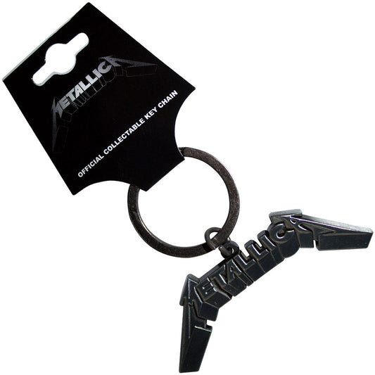 Metallica "3D Logo" official collectable key ring