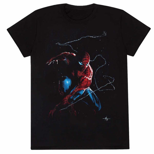 spiderman "SPIDEY ART" Adult T Shirt