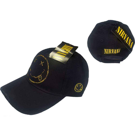 Nirvana Smiley face Baseball Cap Adults