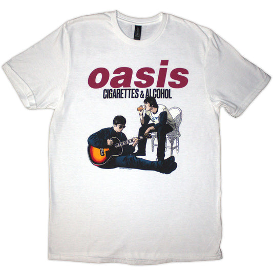 Oasis "Cigarettes and alcohol" Unisex Adult T Shirt