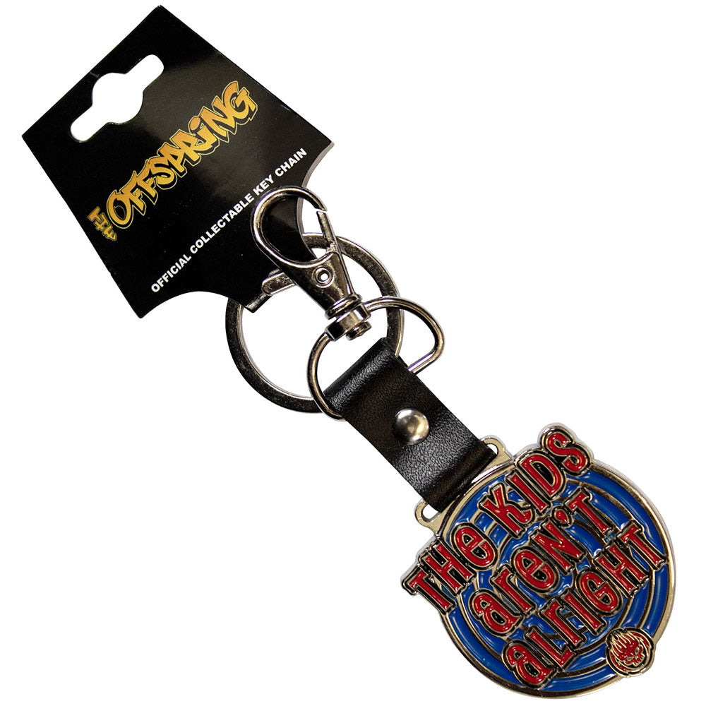 The Offspring "The Kids Aren't Alright" official collectable key ring