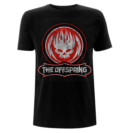 The Offspring " Distressed skull" ADULT T Shirt Unisex