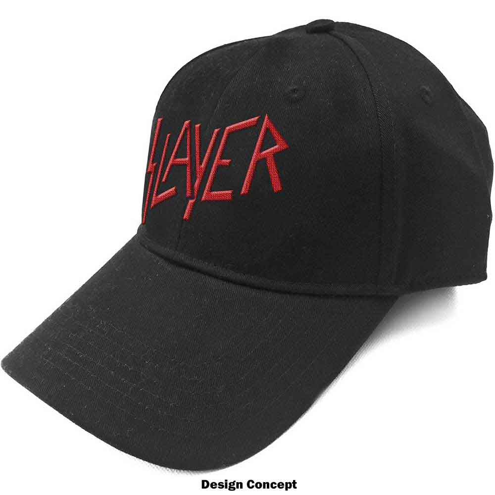 Slayer "Red Logo" black Baseball Cap Adults