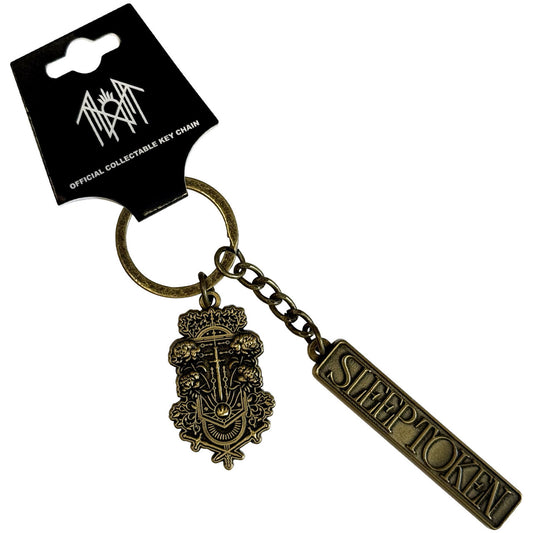 Sleep Token "Even In Arcadia" official collectable key ring