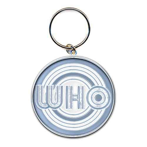 The Who "Silver Target" official collectable key ring