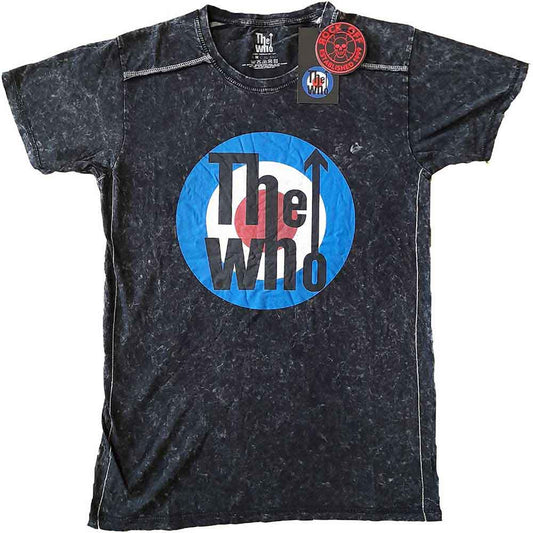 The Who " Classic Logo" stone wash Unisex Adult T Shirt