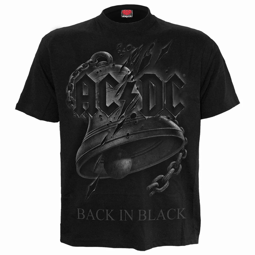 AC/DC "Back in Black" Adult Unisex T Shirt