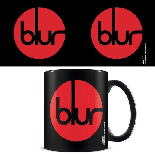 Blur (Logo) Black Coffee Mugs