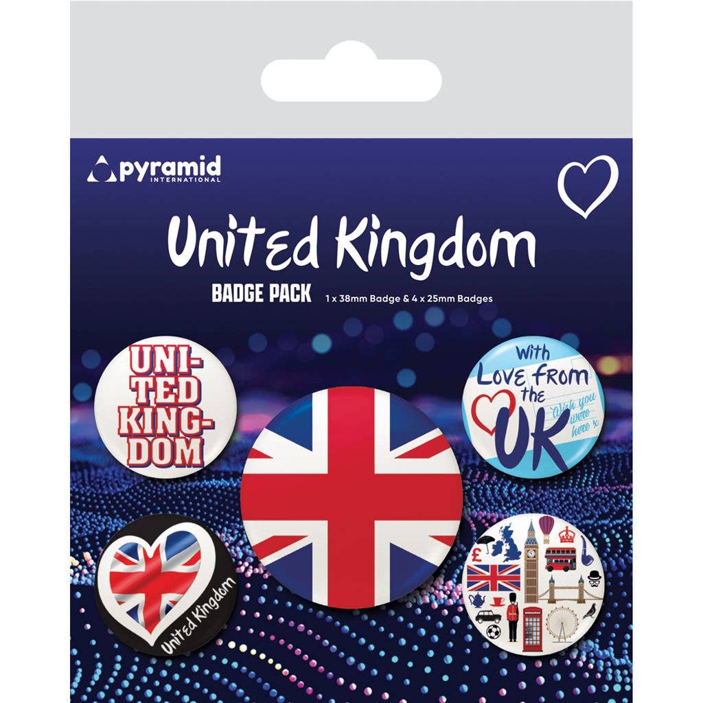 Union Flag Badge Pack