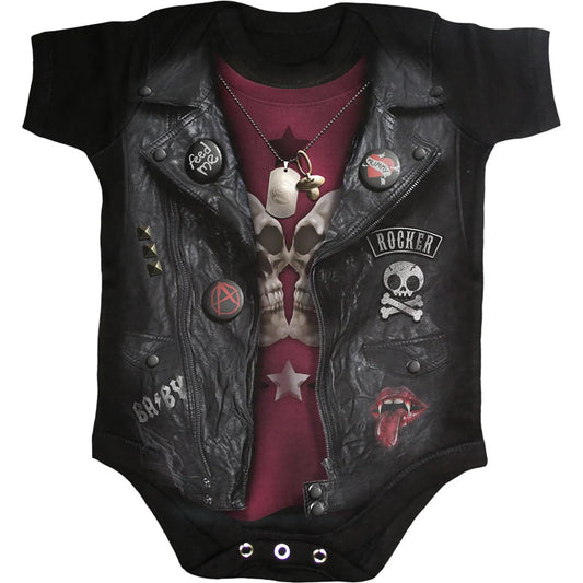 Baby Sleepsuit "Little Biker "