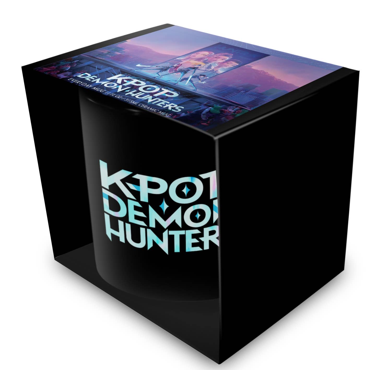 K-POP Demon Hunters (Logo) 11oz/315ml Black Coffee Mug