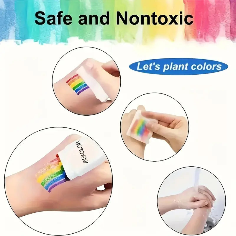 PRIDE! Rainbow face painter