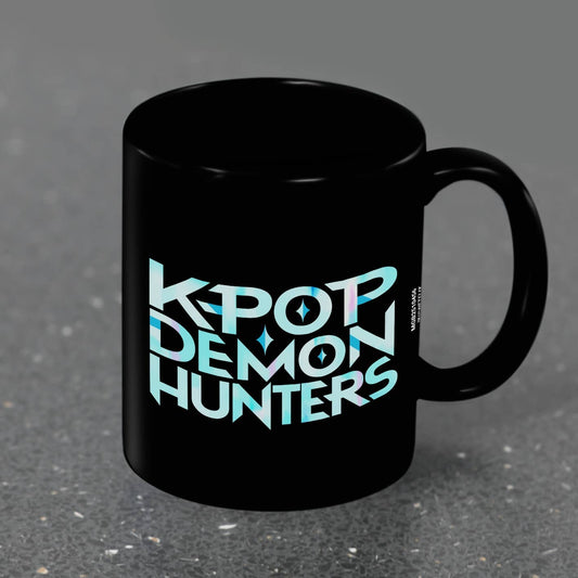 K-POP Demon Hunters (Logo) 11oz/315ml Black Coffee Mug