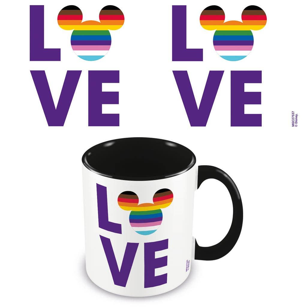 Disney Pride (Love) Black 11oz/315ml mug