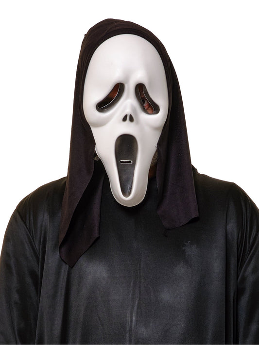 Hooded Twisted Ghost Mask
