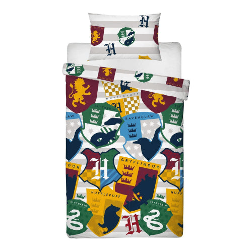 Harry Potter - SINGLE REVERSIBLE DUVET SET
