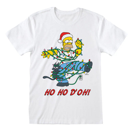 The Simpsons "Ho Ho Doh!" Adult T Shirt