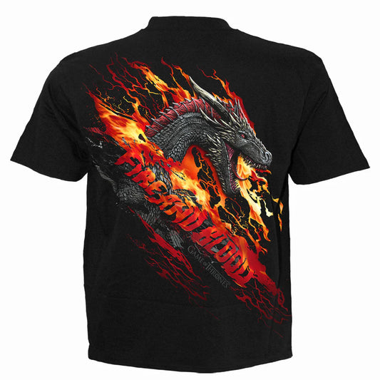 GAME OF THRONES - "FIRE AND BLOOD" Unisex T-Shirt ( S to 4XL)