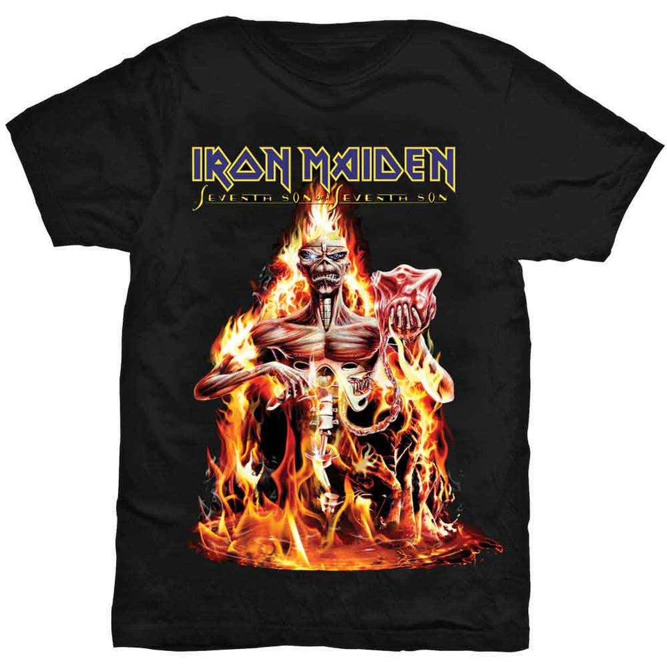 Iron Maiden "Seventh Son" Unisex Adult T Shirt