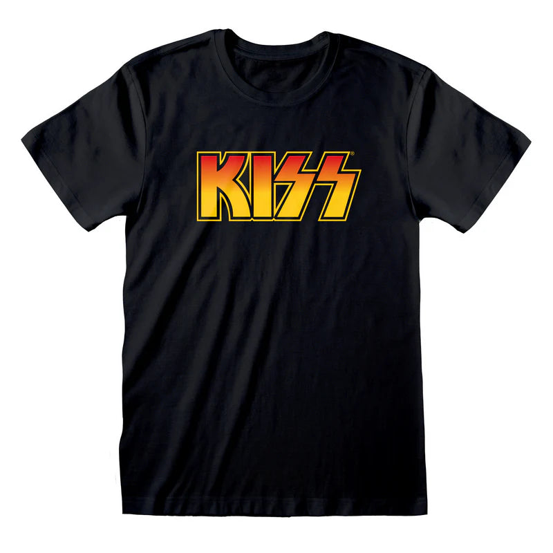 KISS " Logo" Unisex Adult T Shirt Large size only