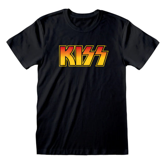 KISS " Logo" Unisex Adult T Shirt Large size only