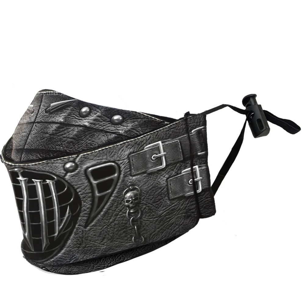 PREMIUM "EVIL" COTTON FASHION MASK WITH ADJUSTER