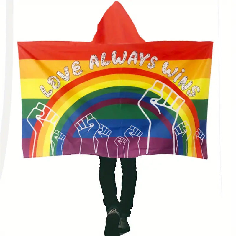 PRIDE! Hooded cape