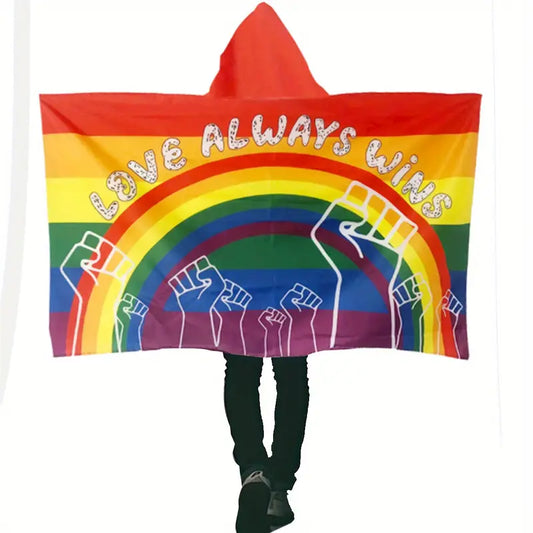 PRIDE! Hooded cape