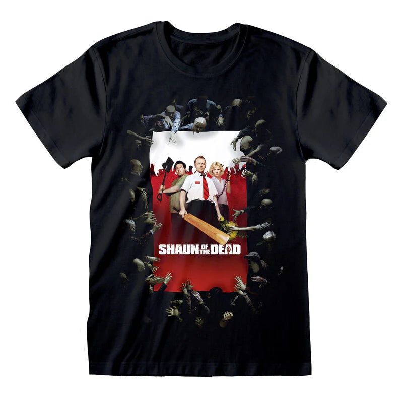 Shaun of the dead " Movie Poster" Adult T-SHIRT
