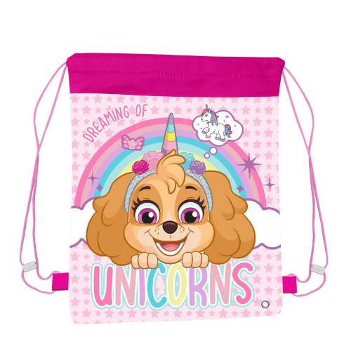 Girls Paw Patrol Drawstring Bag