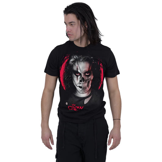 The Crow "Skull Face" unisex adult t-shirt
