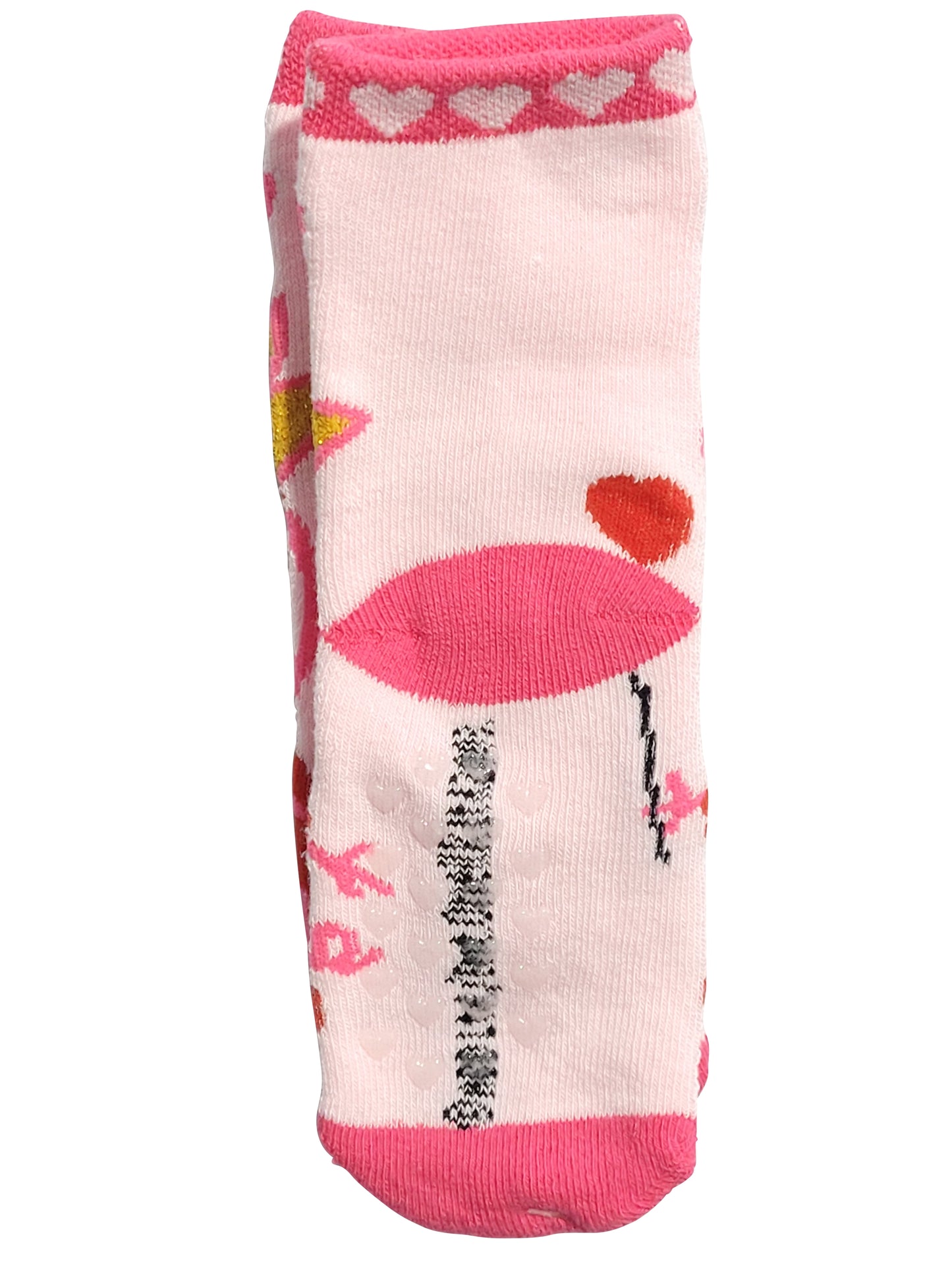 Peppa Pig Slipper Socks 1 Pair Light pink